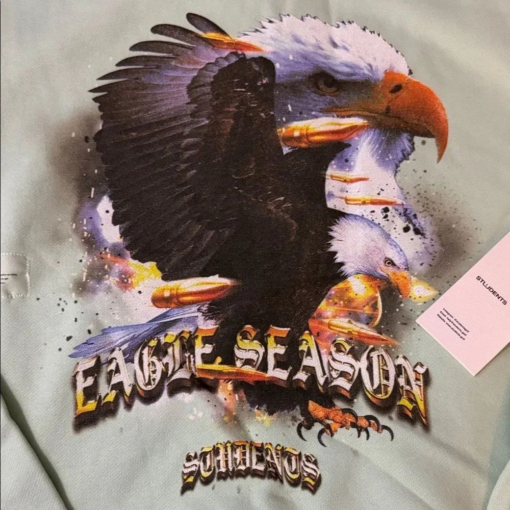 STUDENTS GOLF EAGLE SEASON CREWNECK PEAPOD